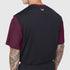 1186. SUPIMA® Ice-Skin™ Reversible Tee - Merlot/Black