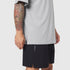 1186. SUPIMA® Ice-Skin™ Reversible Tee - Slate Grey/Black