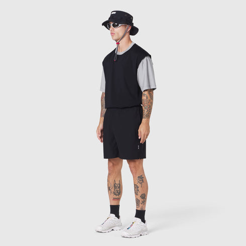 1186. SUPIMA® Ice-Skin™ Reversible Tee - Slate Grey/Black