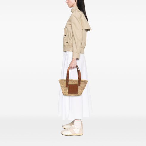 Basket Tote Raffia Small