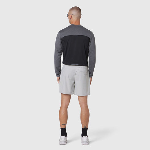 1190. AEROSILVER® UPF50+ Run Long Sleeve - Black