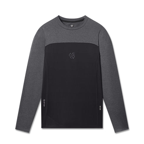 1190. AEROSILVER® UPF50+ Run Long Sleeve - Black