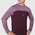 1190. AEROSILVER® UPF50+ Run Long Sleeve - Merlot