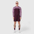 1190. AEROSILVER® UPF50+ Run Long Sleeve - Merlot