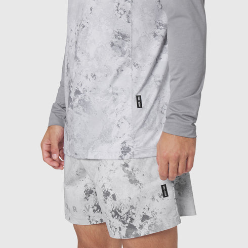 1190. AEROSILVER® UPF50+ Run Long Sleeve - Sedona Snow Camo