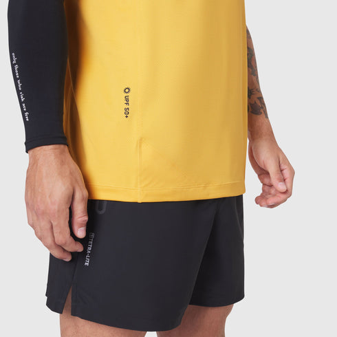 1191. AEROSILVER® UPF50+ Run Tee - Amber