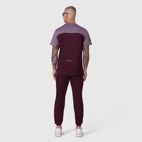 1191. AEROSILVER® UPF50+ Run Tee - Merlot