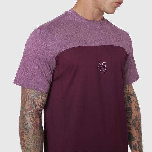 1191. AEROSILVER® UPF50+ Run Tee - Merlot