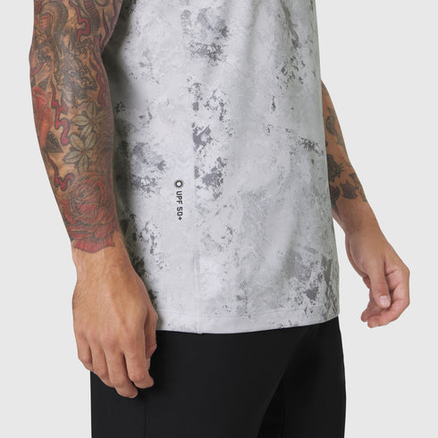 1191. AEROSILVER® UPF50+ Run Tee - Sedona Snow Camo