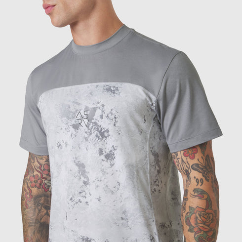 1191. AEROSILVER® UPF50+ Run Tee - Sedona Snow Camo
