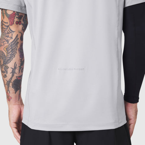 1191. AEROSILVER® UPF50+ Run Tee - Slate Grey