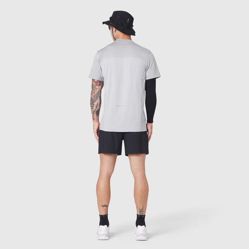 1191. AEROSILVER® UPF50+ Run Tee - Slate Grey