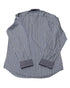 Men's Etro Striped Buttondown Shirt in Blue Cotton