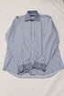 Men's Etro Striped Buttondown Shirt in Blue Cotton