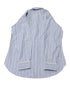 Men's Etro Striped Print Button Down Shirt in Blue Cotton
