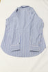 Men's Etro Striped Print Button Down Shirt in Blue Cotton