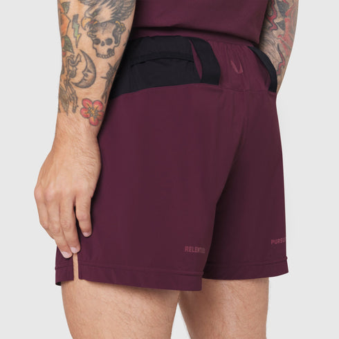 1194. Aerotex™ Distance Run Short - Merlot