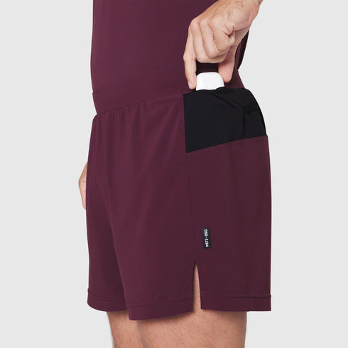 1194. Aerotex™ Distance Run Short - Merlot