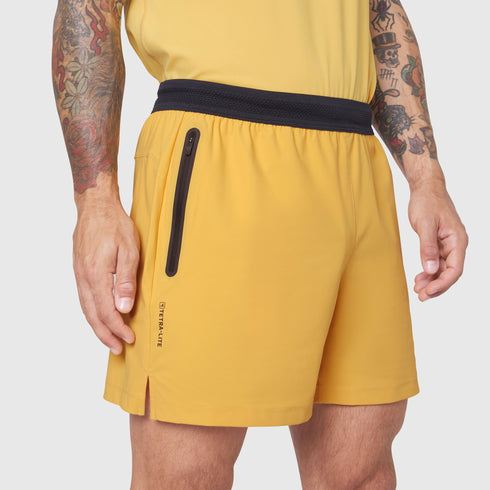 1195. TETRA-LITE® 5" Linerless Training Short - Amber