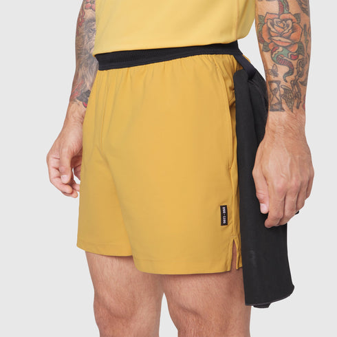 1195. TETRA-LITE® 5" Linerless Training Short - Amber
