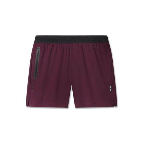 1195. TETRA-LITE® 5" Linerless Training Short - Merlot