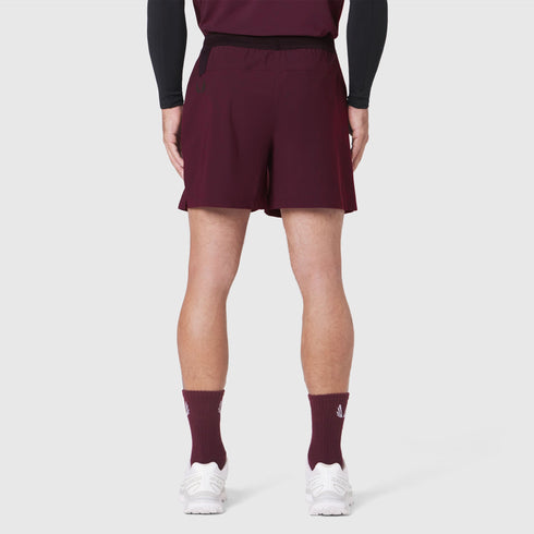1195. TETRA-LITE® 5" Linerless Training Short - Merlot