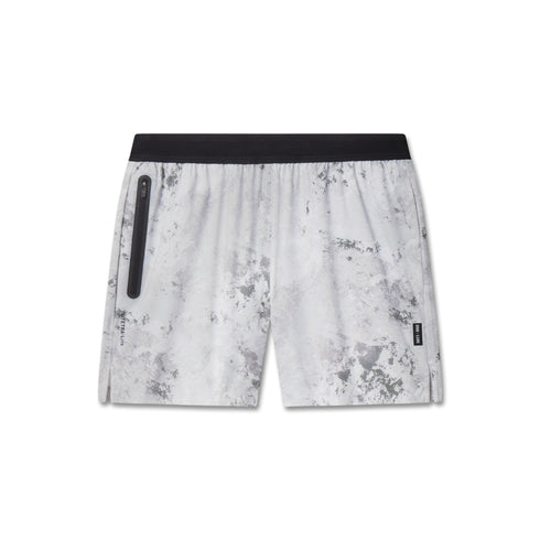 1195. TETRA-LITE® 5" Linerless Training Short - Sedona Snow Camo