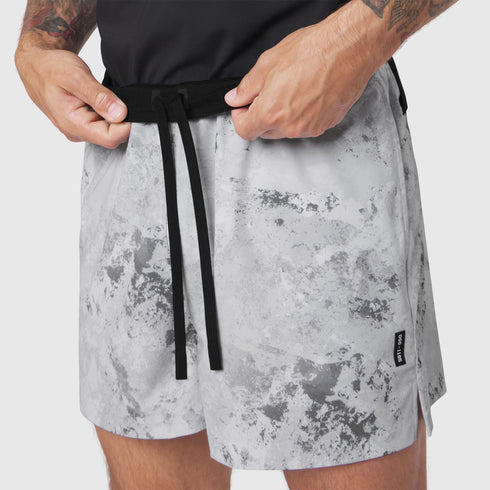 1195. TETRA-LITE® 5" Linerless Training Short - Sedona Snow Camo