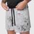 1195. TETRA-LITE® 5" Linerless Training Short - Sedona Snow Camo