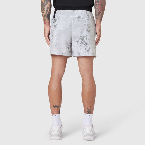 1195. TETRA-LITE® 5" Linerless Training Short - Sedona Snow Camo