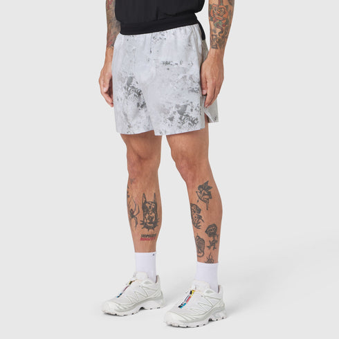 1195. TETRA-LITE® 5" Linerless Training Short - Sedona Snow Camo