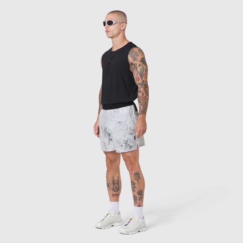 1195. TETRA-LITE® 5" Linerless Training Short - Sedona Snow Camo