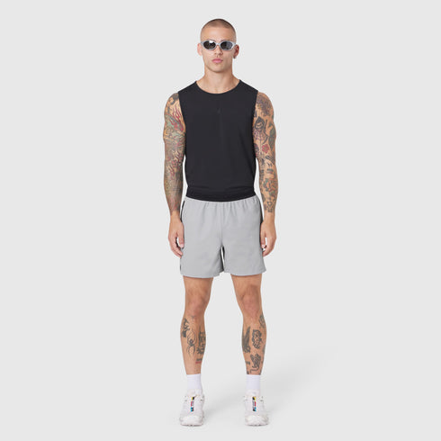 1195. TETRA-LITE® 5" Linerless Training Short - Slate Grey