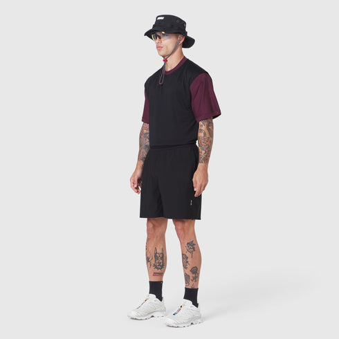 1196. TETRA-LITE® 7" Linerless Training Short - Black