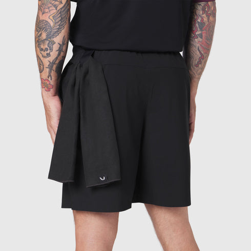 1196. TETRA-LITE® 7" Linerless Training Short - Black