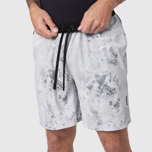 1196. TETRA-LITE® 7" Linerless Training Short - Sedona Snow Camo