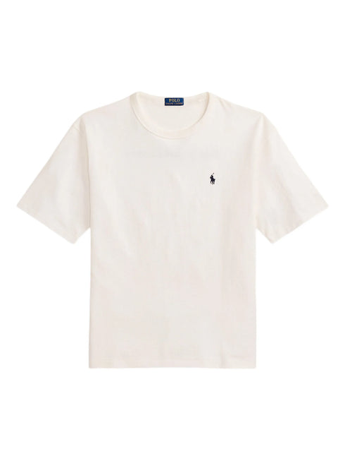 RALPH LAUREN Relaxed Fit Logo Jersey T-Shirt White