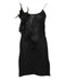Women's Joseph Embellished Knee-Length Dress in Black Wool