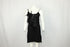 Women's Joseph Embellished Knee-Length Dress in Black Wool