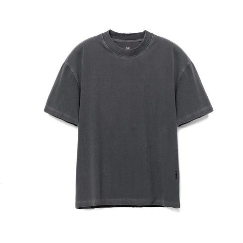 1208. Tech Essential™ Oversized Boxy Tee - Faded Grey