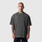 1208. Tech Essential™ Oversized Boxy Tee - Faded Grey