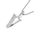 Nano Lil Uzi Vlone V Pendant Rapper Chain