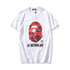 Bathing Ape T-Shirt Colorful Avatar Print Male and Female Couples Wear Youth Casual Top