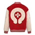 Chrome Hearts Cross-Patchwork Baseball Jacket