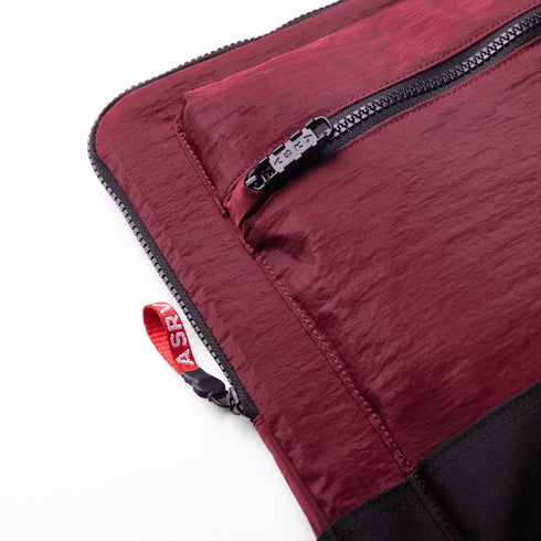 1230. Ripstop Laptop Bag - Crimson