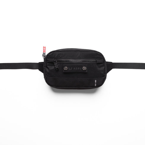 1231. Ripstop Crossbody Bag - Black