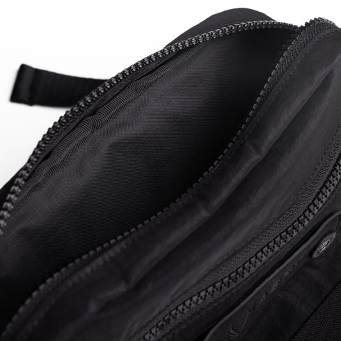 1231. Ripstop Crossbody Bag - Black