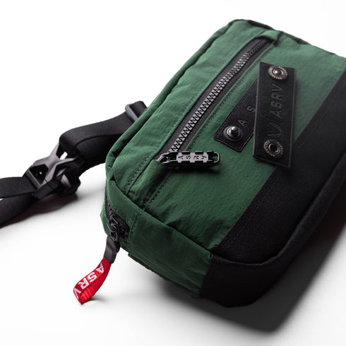 1231. Ripstop Crossbody Bag - Forest Green
