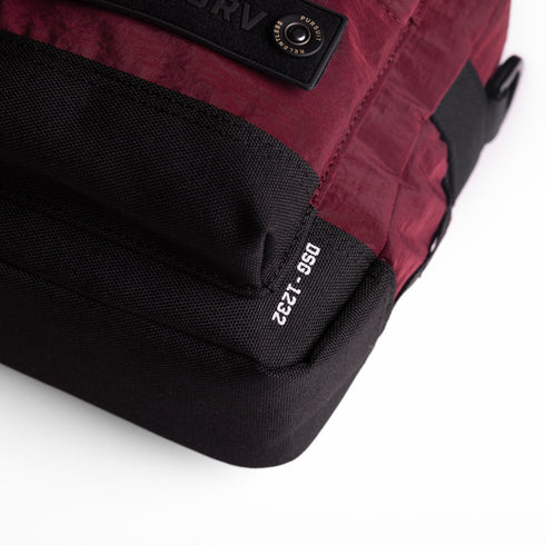 1232. Ripstop Shoulder Bag - Crimson