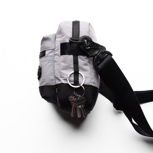 1232. Ripstop Shoulder Bag - Slate Grey